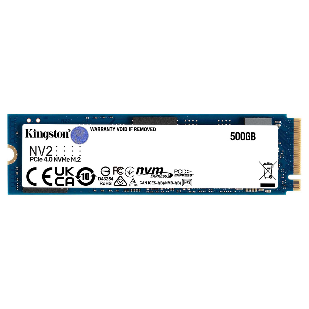 Ổ cứng SSD Kingston NV2 500GB PCIe 4.0 x4 NVMe M.2 (SNV2S500G)