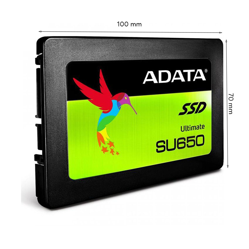 Ổ cứng SSD Adata SU650 1TB SATA3 2.5 inch (Đọc 520MB/s, Ghi 450MB/s) - Hình ảnh 2