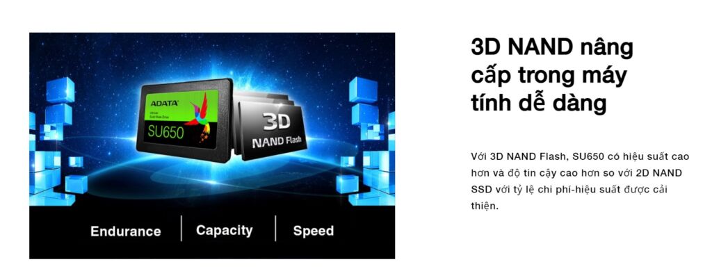 SSD Adata SU650 SATA3 2.5 inch