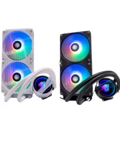 Tản nhiệt nước LeoPard TK1 - Trắng | 240mm, RGB Fixed