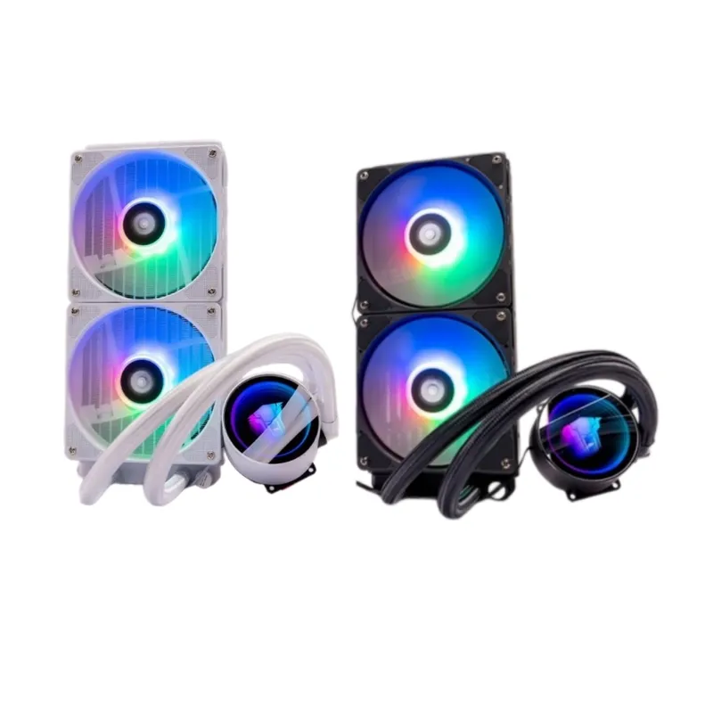 Tản nhiệt nước LeoPard TK1 - Trắng | 240mm, RGB Fixed