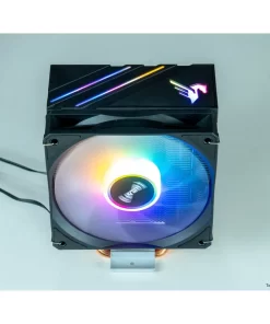 Tản nhiệt khí Tomato AM 404 LED RGB - Màu Đen