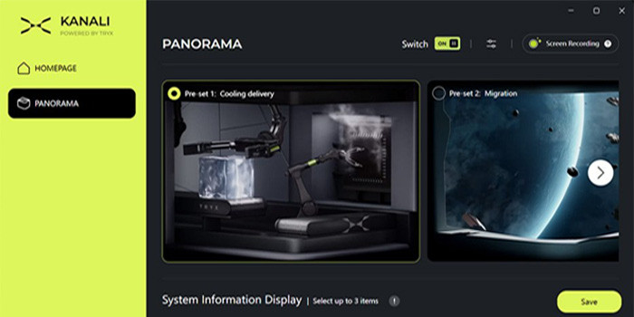 TNC Store Tản Nhiệt Nước TRYX PANORAMA 240 ARGB Black