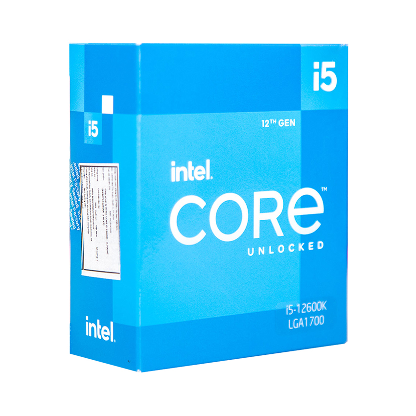 CPU Intel Core i5-12600K (3.7GHz turbo up to 4.9Ghz, 10 nhân 16 luồng, 20MB Cache, 125W) - Socket Intel LGA 1700/Alder Lake) - Hình ảnh 3
