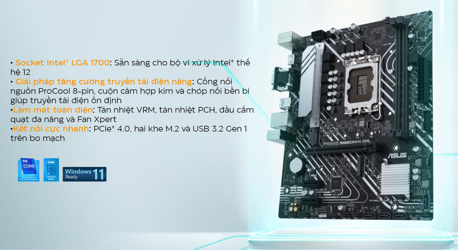 Mainboard Asus PRIME B660M-K D4-CSM