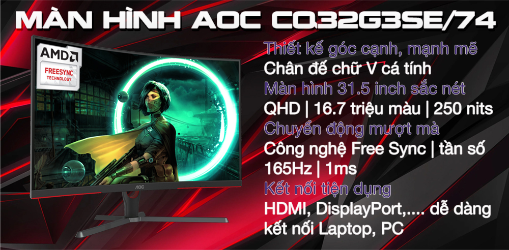 Màn hình AOC CQ32G3SE/74 1